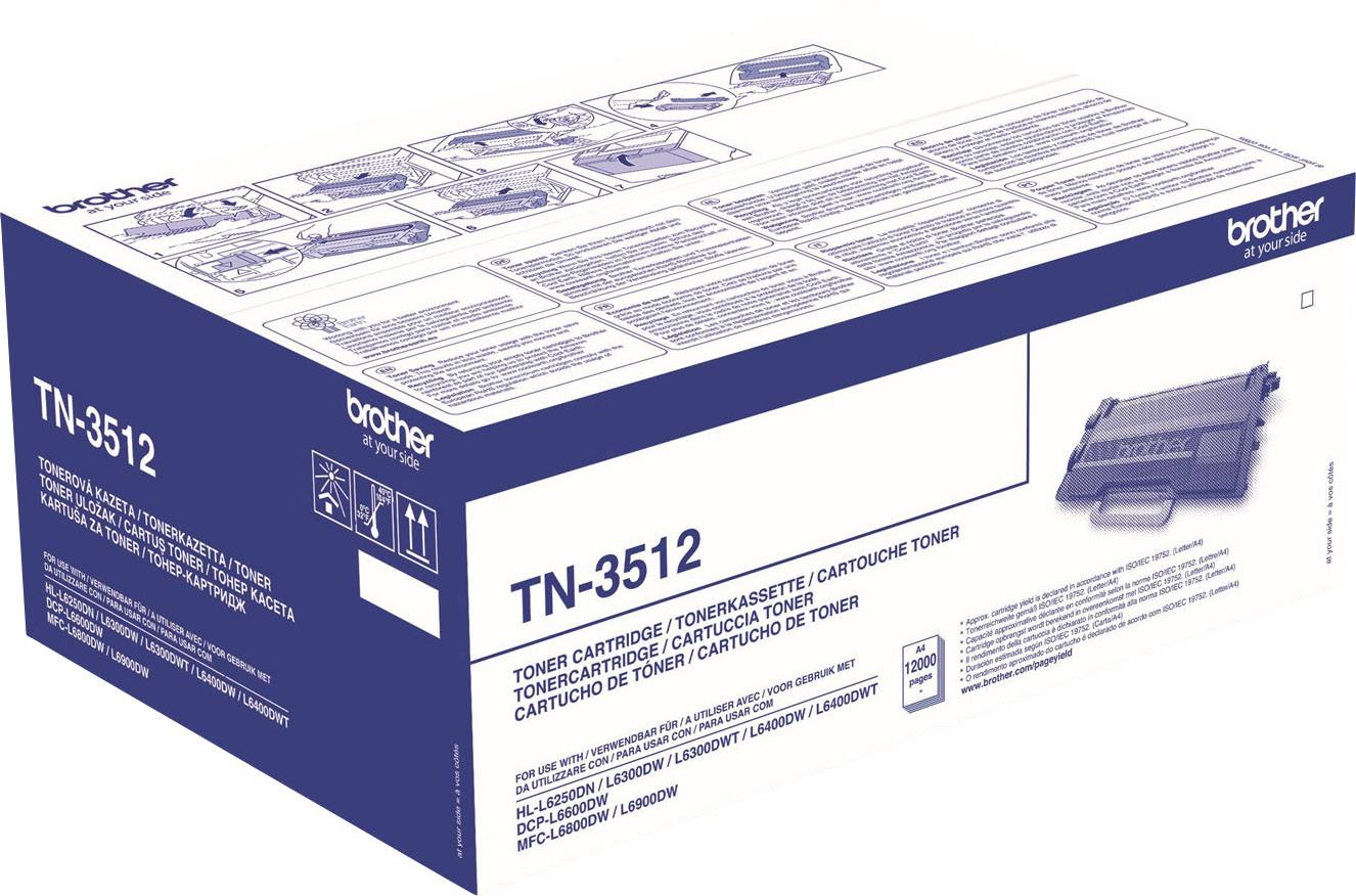Brother Toner TN-3512 Original Schwarz 12000 Seiten TN3512