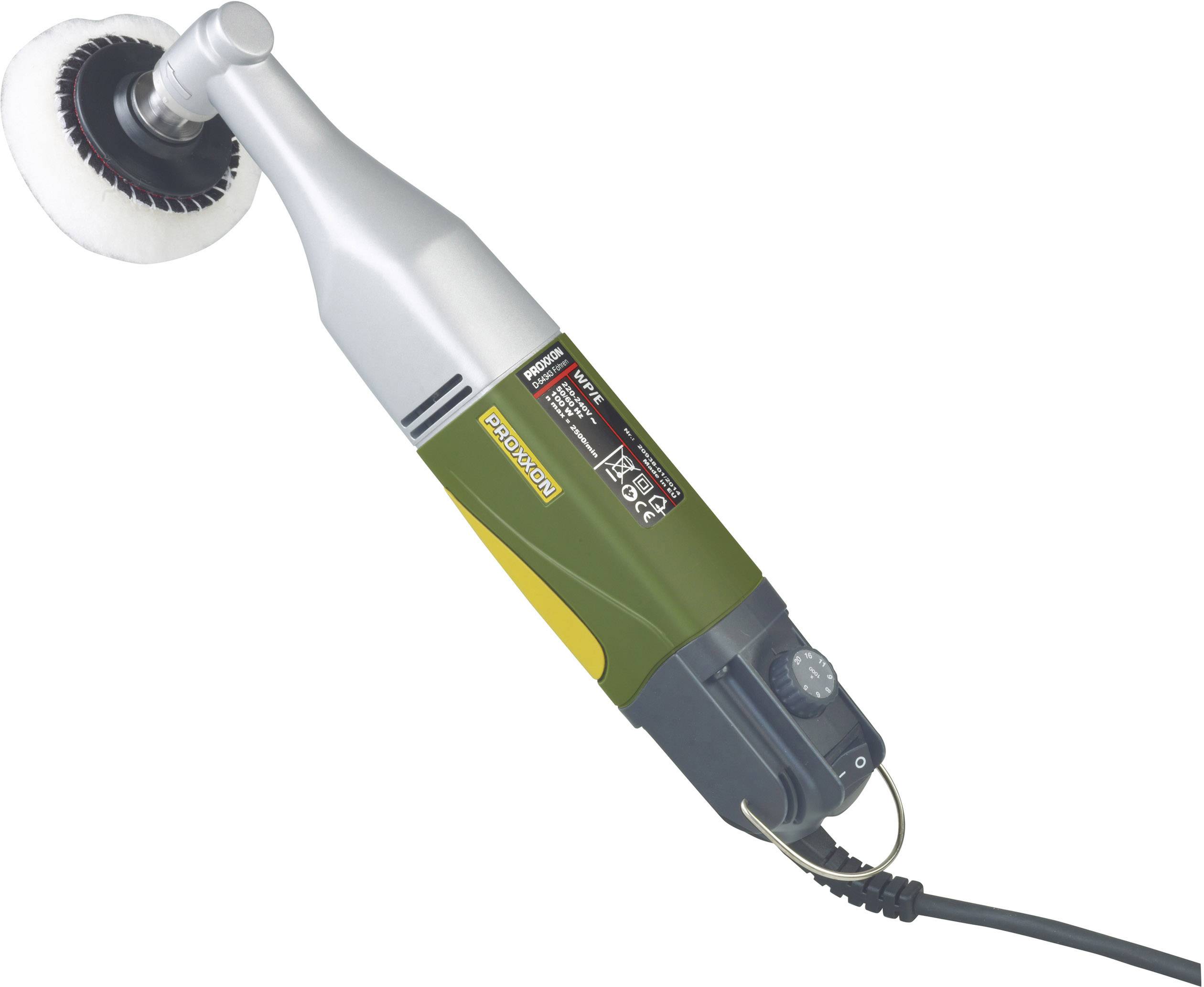 Proxxon Micromot WP/E Winkelpolierer mit Zubehör 18teilig 100W