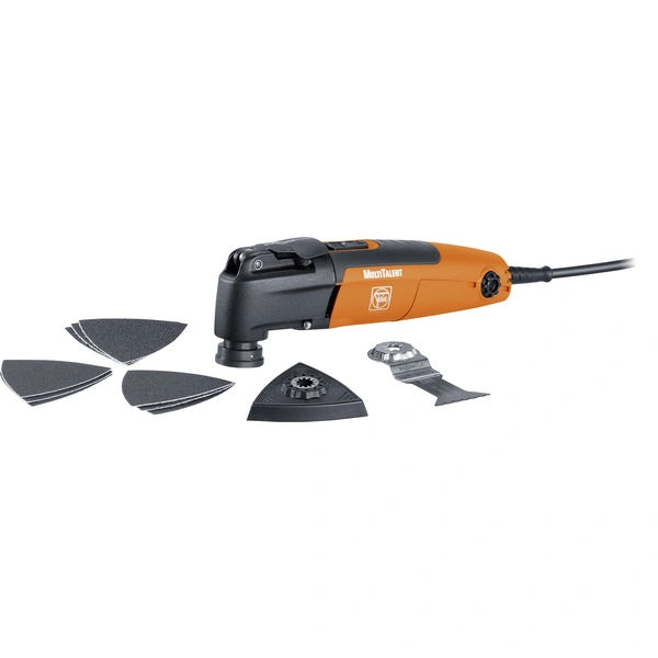 Fein MultiTalent Q-START FMT 250QSL 72295361000 Multifunktionswerkzeug inkl. Zubehör, inkl. Koffer 12teilig 250W Fein MultiTalent Q-START FMT 250QSL 72295361000 Multifunktionswerkzeug inkl. Zubehör, inkl. Koffer 12teilig 250W