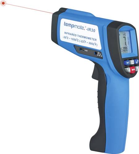 Tempmate IR30 Infrarot-Thermometer Optik 50:1 -30 bis +1650°C