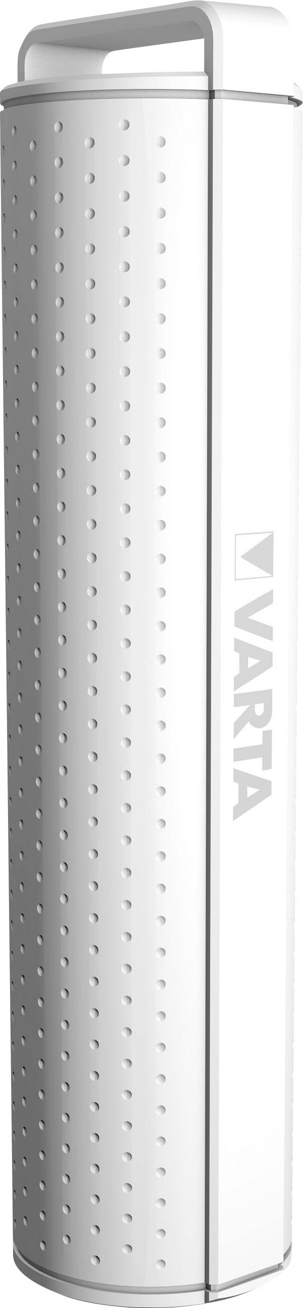 Varta Power Bank 2600mAh weiß Powerbank 2600 mAh Li-Ion Micro USB Weiß Statusanzeige