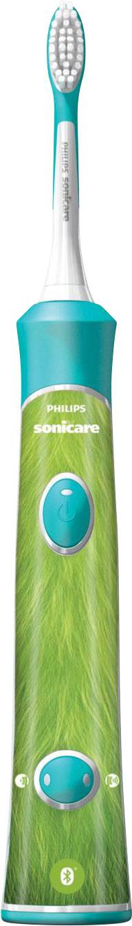 Philips Bodycare HX6322/04 Elektrische Kinderzahnbürste Schallzahnbürste Weiß, Bunt