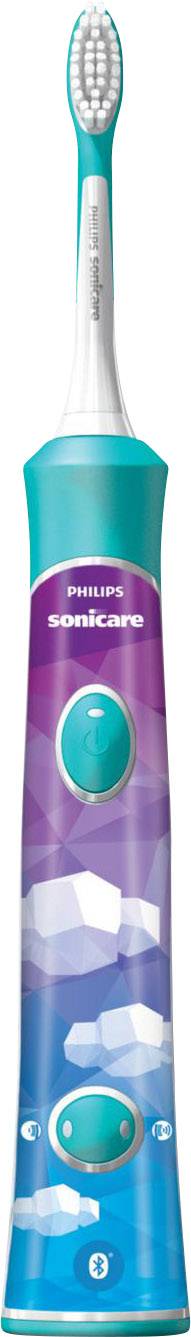 Philips Bodycare HX6322/04 Elektrische Kinderzahnbürste Schallzahnbürste Weiß, Bunt
