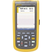 Fluke 124B/EU/S Hand-Oszilloskop 40MHz 2-Kanal 4 GSa/s Multimeter-Funktionen 1St. Fluke 124B/EU/S Hand-Oszilloskop 40MHz 2-Kanal 4 GSa/s Multimeter-Funktionen 1St.