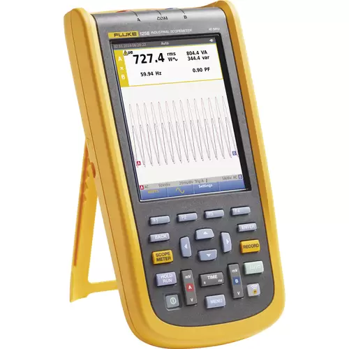 Fluke 124B/EU/S Hand-Oszilloskop 40MHz 2-Kanal 4 GSa/s Multimeter-Funktionen 1St. Fluke 124B/EU/S Hand-Oszilloskop 40MHz 2-Kanal 4 GSa/s Multimeter-Funktionen 1St.