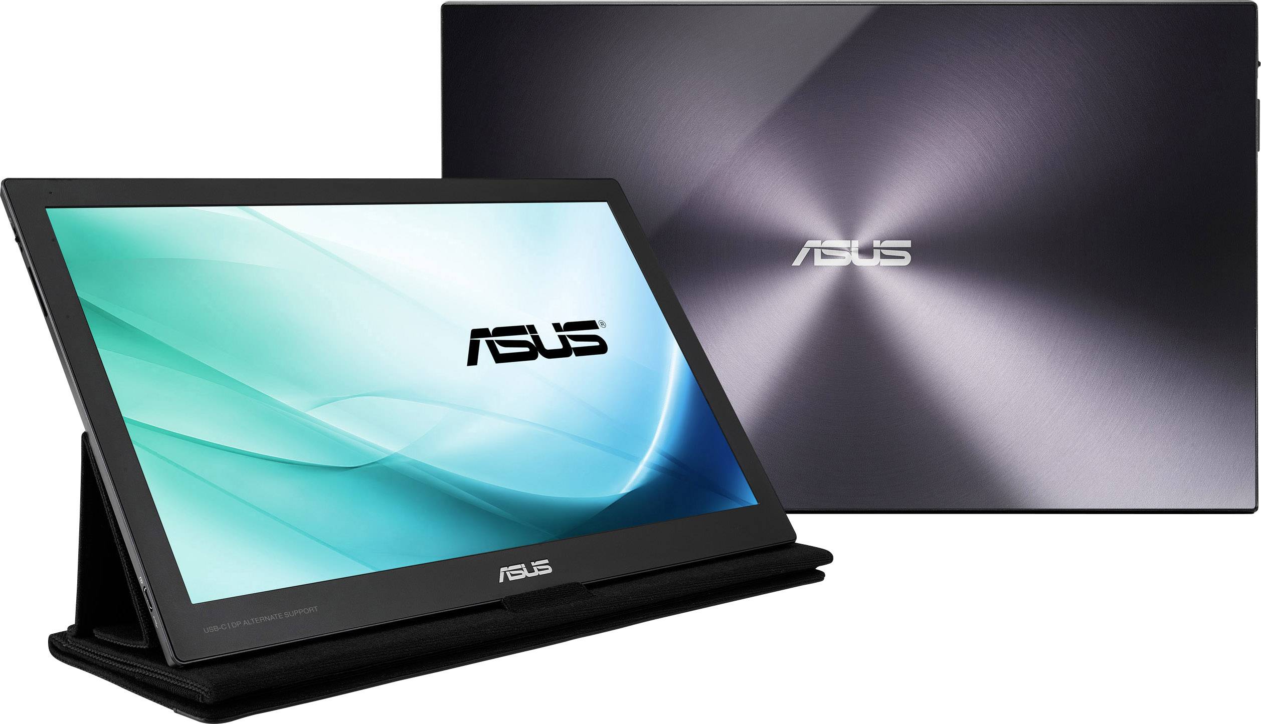 Asus MB169C+ LED-Monitor 39.6cm (15.6 Zoll) EEK F (A - G) 1920 x 1080 Pixel Full HD 5 ms USB-C™ IPS LED