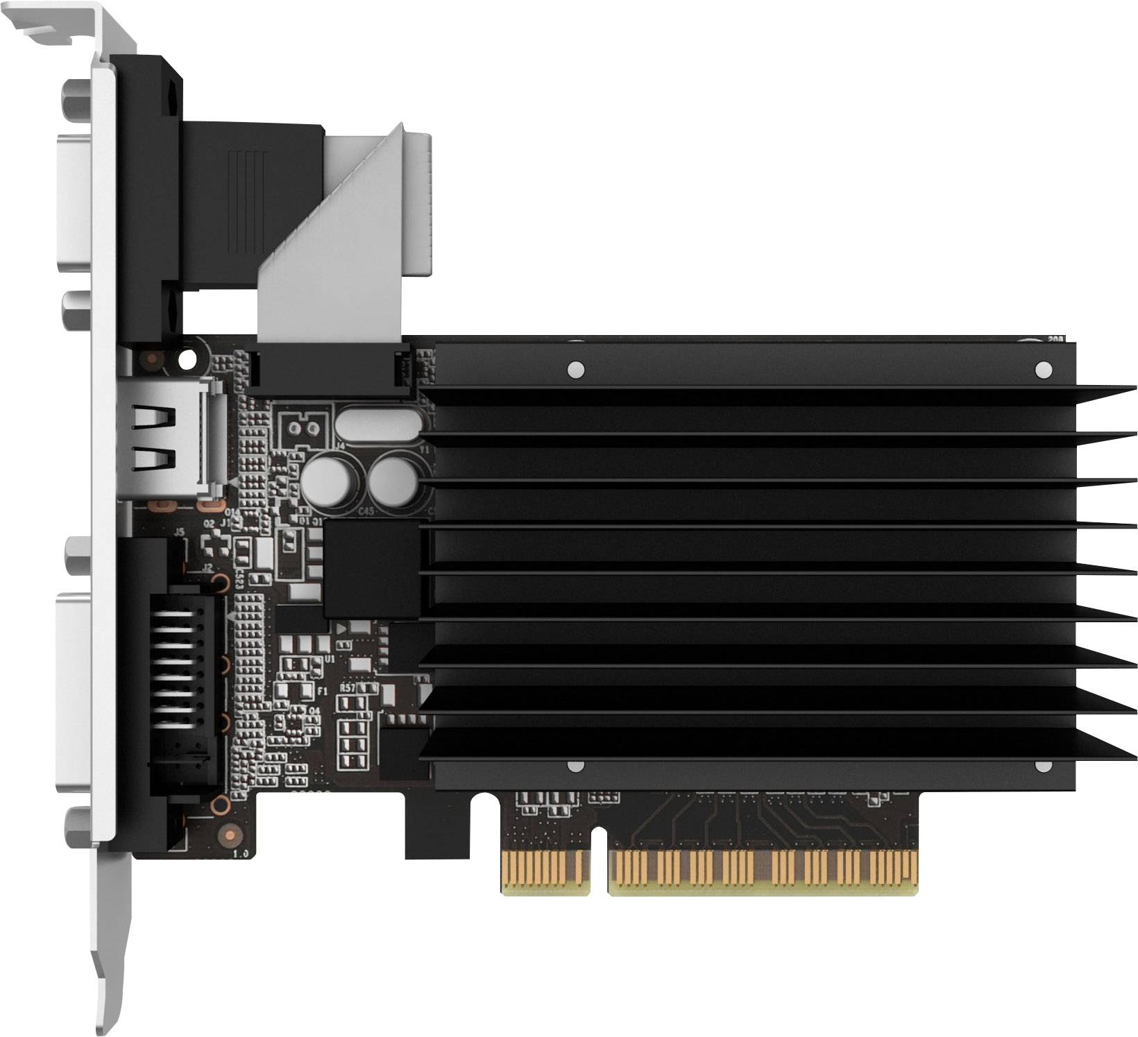 Gainward Grafikkarte Nvidia GeForce GT710 2GB DDR3-RAM PCIe x8 HDMI™, DVI, VGA