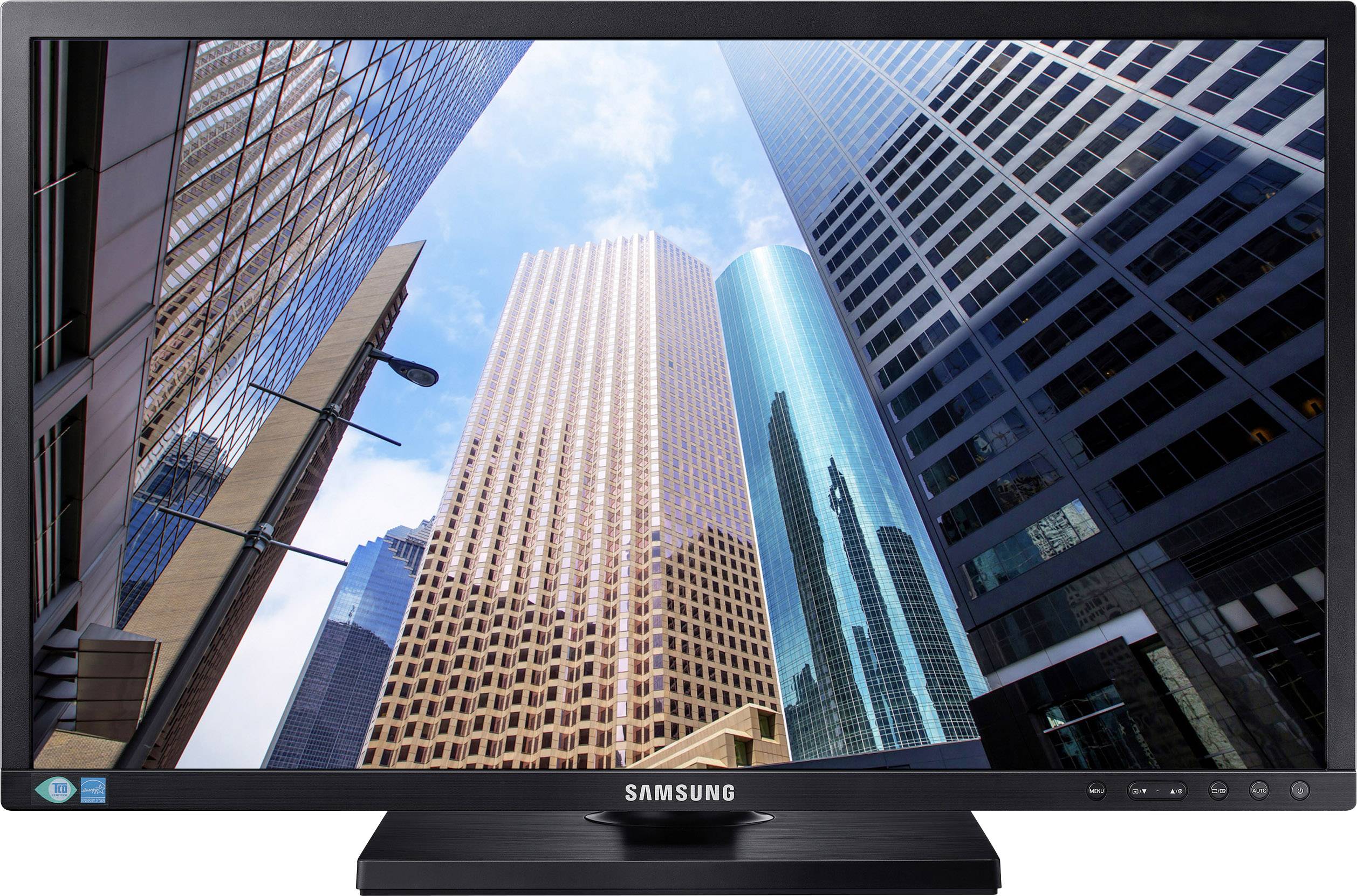 Samsung S24E450BL LED-Monitor 59.9 cm (23.6 Zoll) EEK G (A - G) 1920 x 1080 Pixel Full HD 5 ms DVI, VGA TN LED