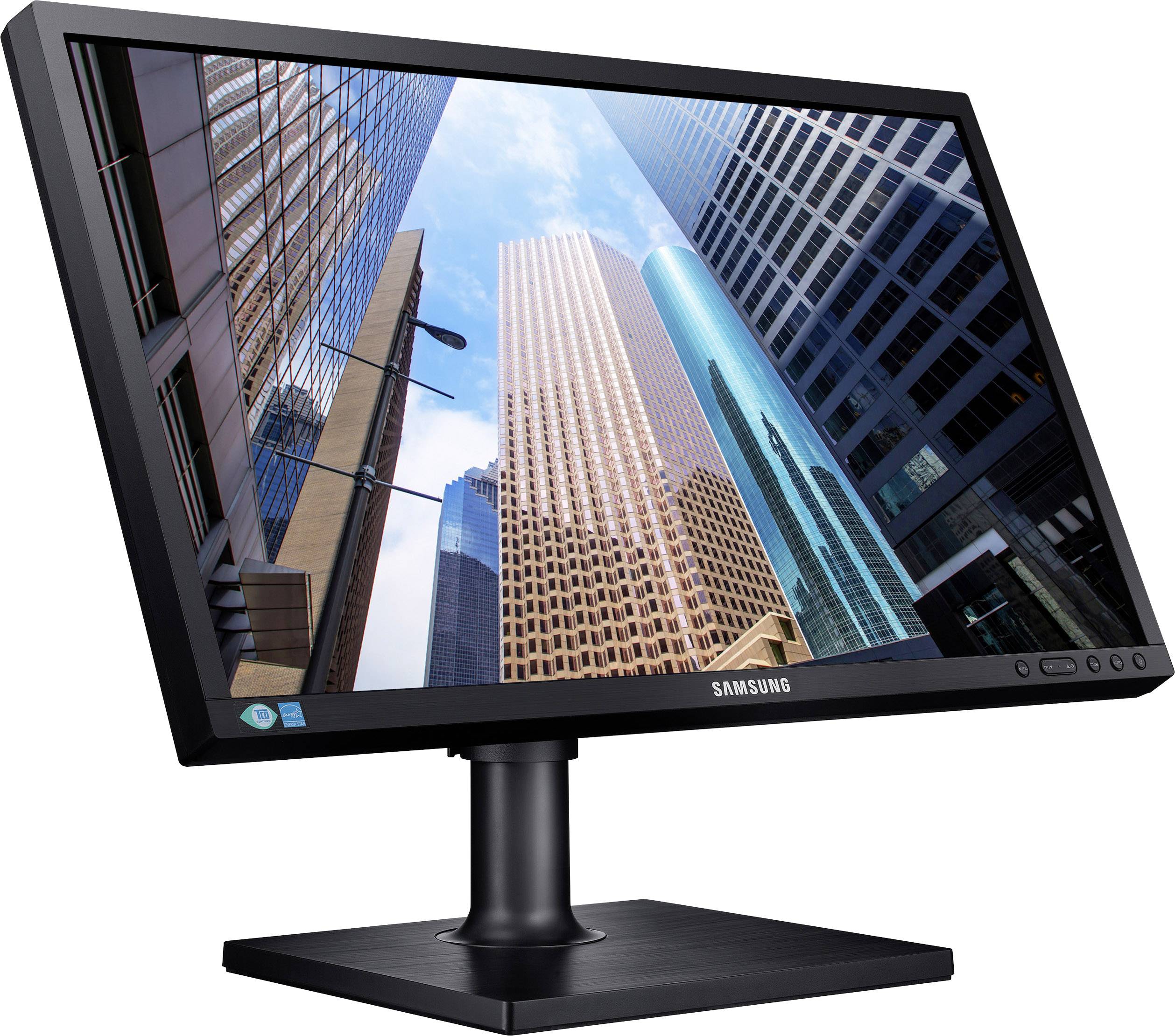 Samsung S24E450BL LED-Monitor 59.9 cm (23.6 Zoll) EEK G (A - G) 1920 x 1080 Pixel Full HD 5 ms DVI, VGA TN LED