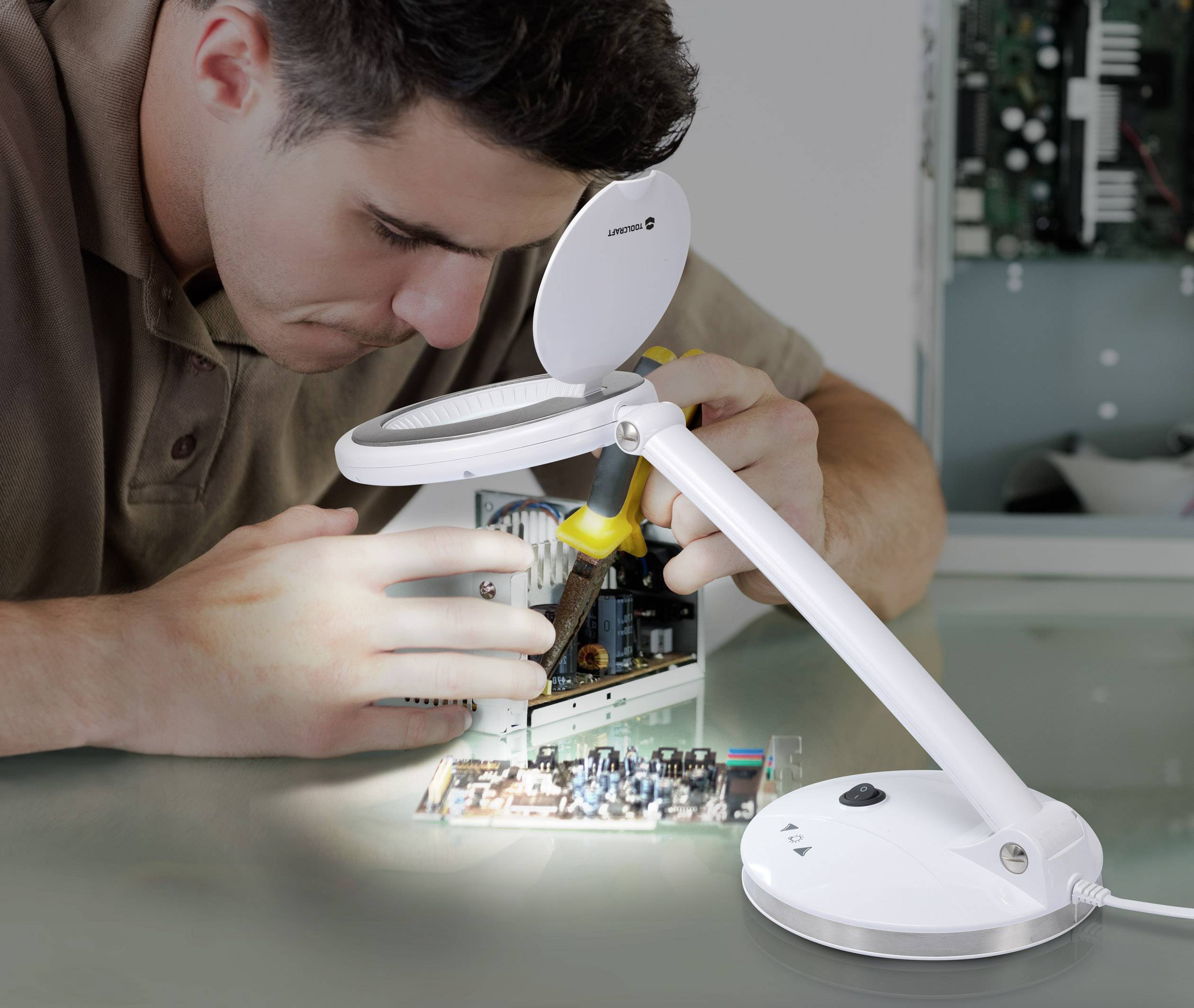 TOOLCRAFT 2149270 LED Lupenleuchte