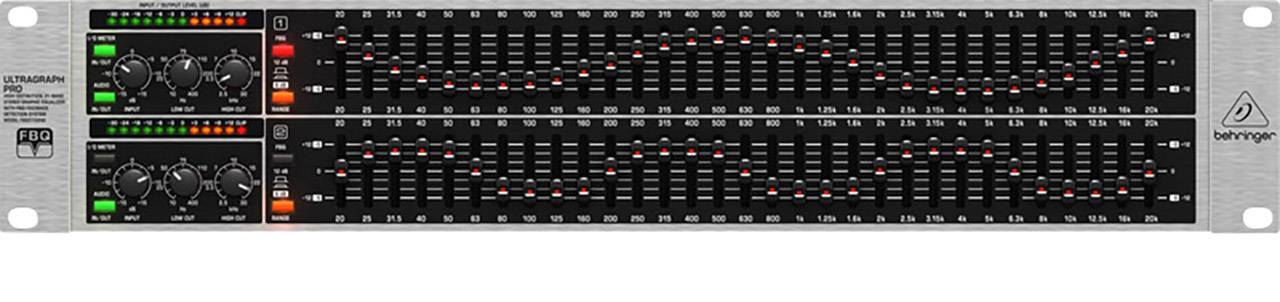 Behringer FBQ3102HD 2-Kanal 19 Zoll Equalizer