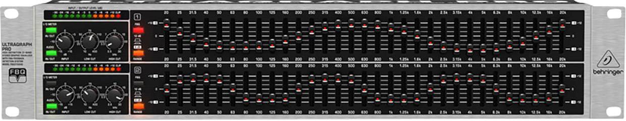 Behringer FBQ3102HD 2-Kanal 19 Zoll Equalizer
