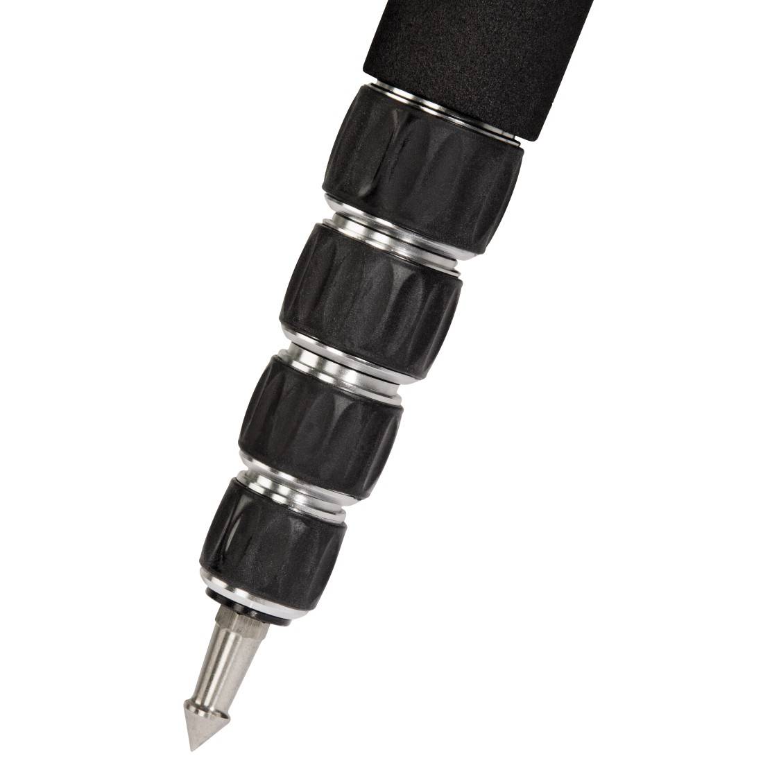 Hama TRAVELLER 150 PREMIUM DUO Dreibeinstativ 1/4 Zoll Arbeitshöhe=38 - 150 cm Schwarz Kugelkopf, inkl. Tasche