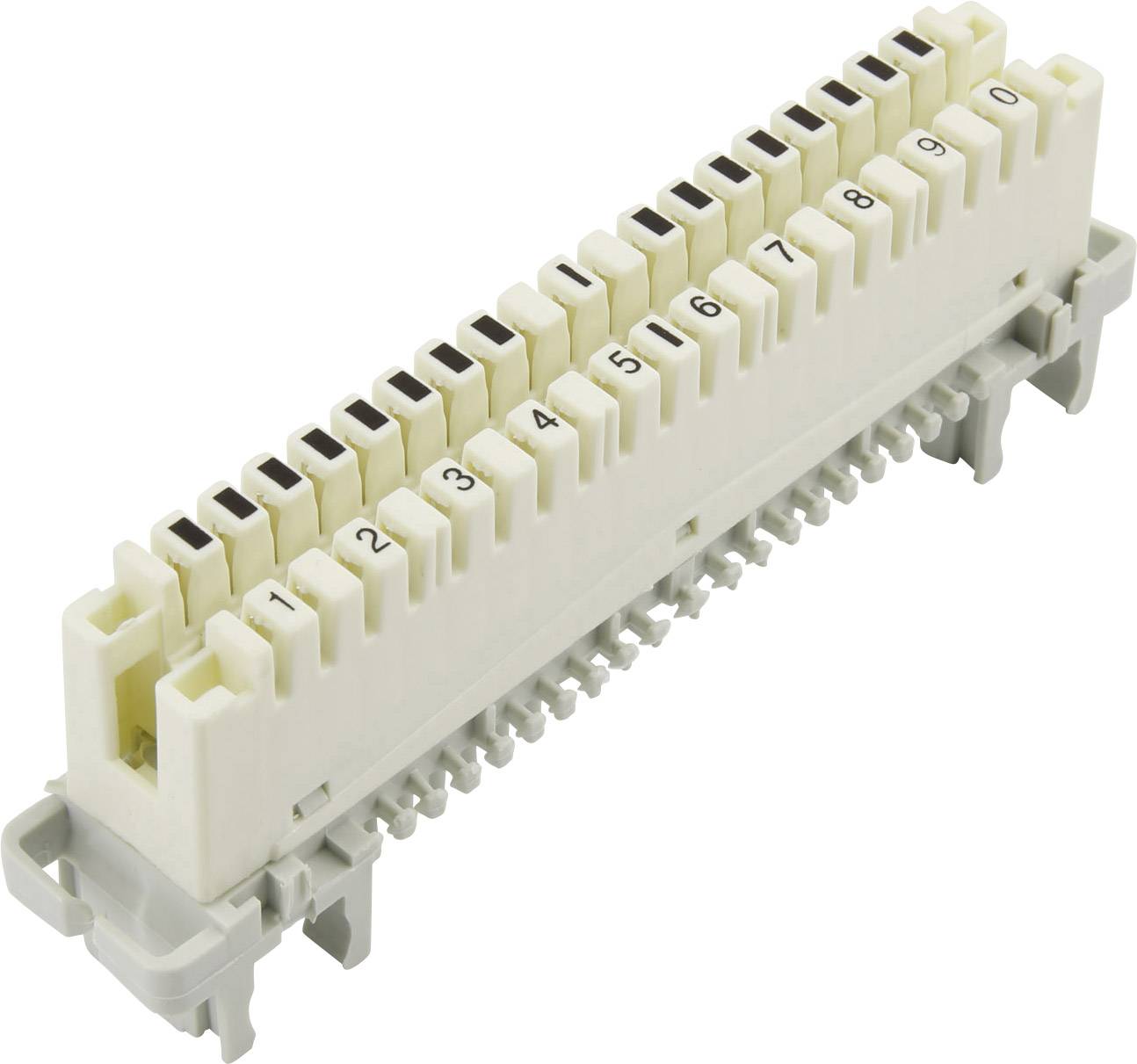1425911 LSA Plus 2 Normal Open Modul 10 Doppeladern Weiß Inhalt: 1St ...