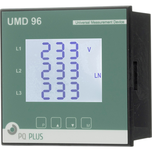 PQ Plus UMD 96EL Universalmessgerät - Schalttafeleinbau - UMD Serie Ethernet