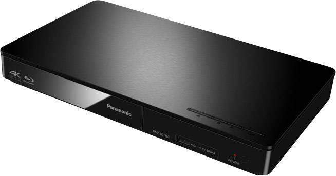 Panasonic DMP-BDT184 3D-Blu-ray-Player 4K Upscaling Schwarz