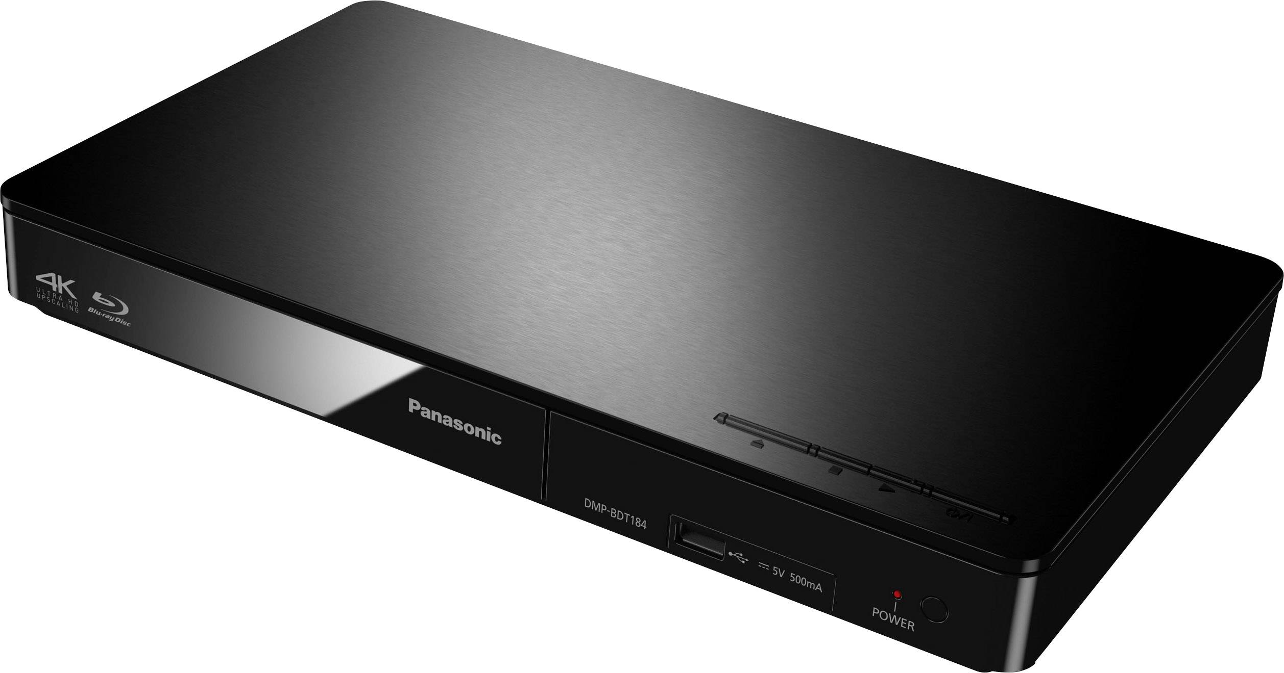 Panasonic DMP-BDT184 3D-Blu-ray-Player 4K Upscaling Schwarz