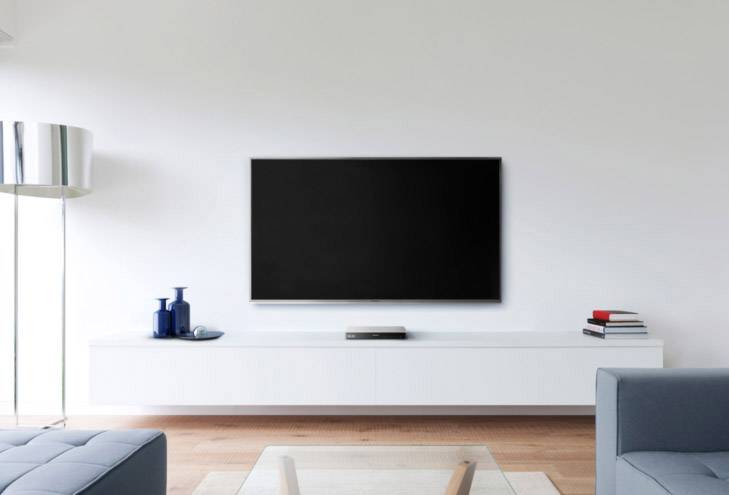 Panasonic DMP-BDT185 3D-Blu-ray-Player 4K Upscaling Silber