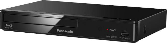 Panasonic DMP-BDT167 3D-Blu-ray-Player Full HD Upscaling Schwarz