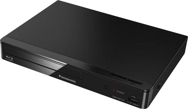 Panasonic DMPBDT167 3DBlurayPlayer Full HD Upscaling Schwarz