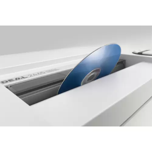 Ideal Office 2465 Aktenvernichter 21 Blatt Streifenschnitt 4mm P-2 35l Vernichtet auch Büroklammern, CDs, DVDs, Heftklammern Ideal Office 2465 Aktenvernichter 21 Blatt Streifenschnitt 4mm P-2 35l Vernichtet auch Büroklammern, CDs, DVDs, Heftklammern