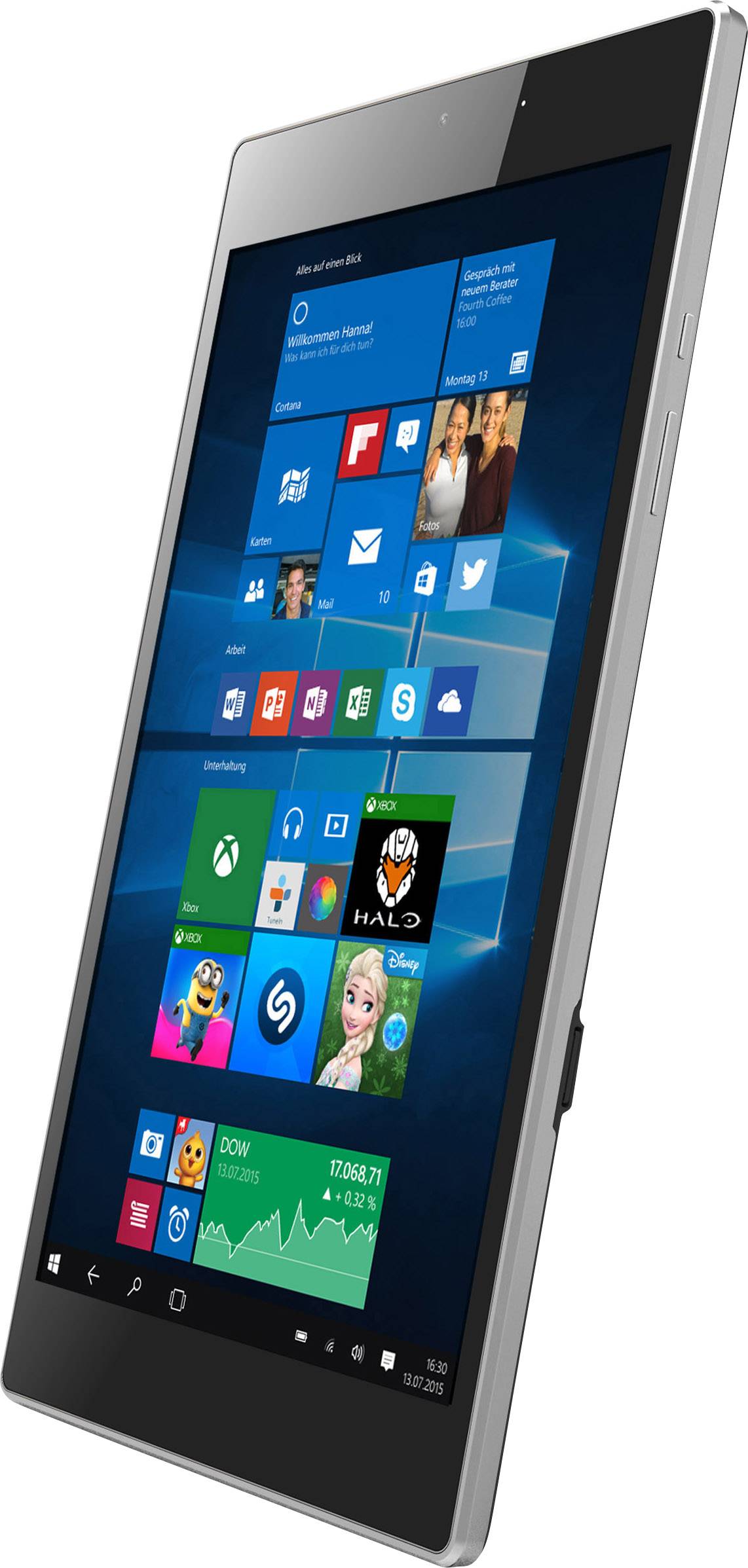 ODYS Cosmo WIN X9 Windows®-Tablet / 2-in-1 22.6 cm (8.9 Zoll) 32 GB WiFi Schwarz Intel® Atom® 1.33 GHz Quad Core Windows® 10 Home