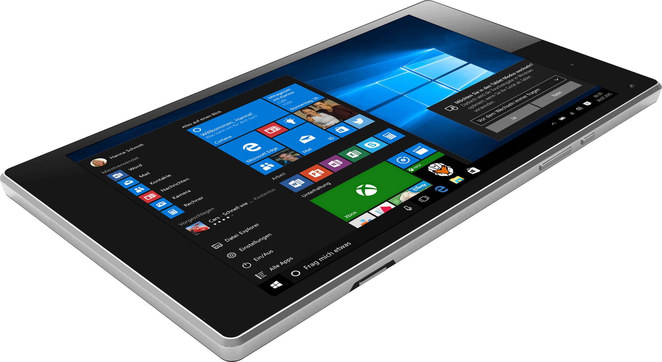 ODYS Cosmo WIN X9 Windows®-Tablet / 2-in-1 22.6 cm (8.9 Zoll) 32 GB WiFi Schwarz Intel® Atom® 1.33 GHz Quad Core Windows® 10 Home