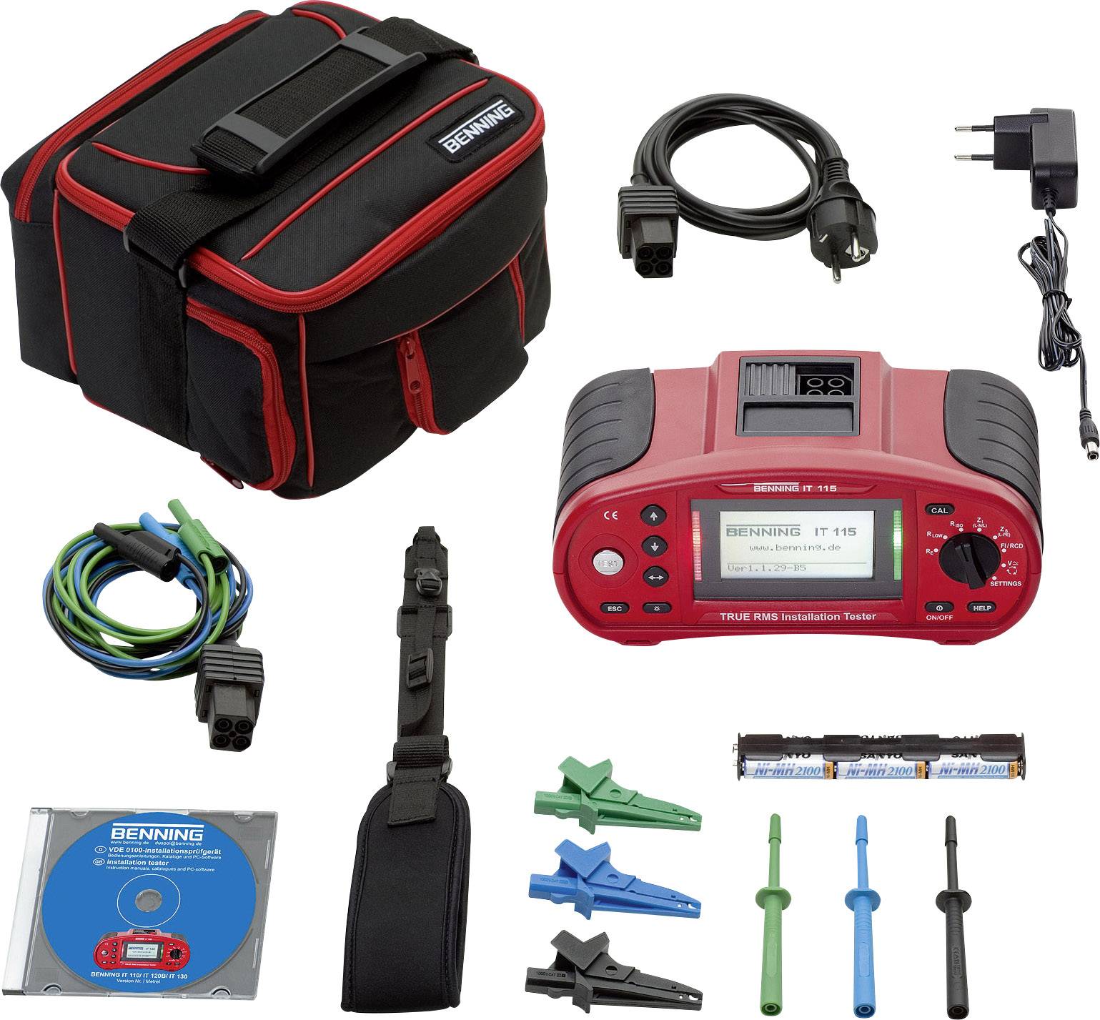 Benning IT 115 Installationstester VDE-Norm 0100, 0105