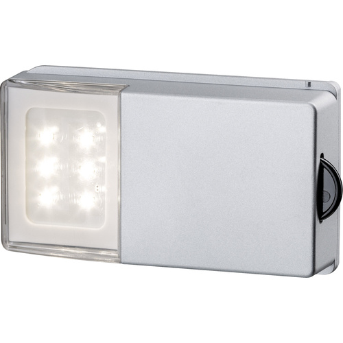 Paulmann SnapLED LED-Schrankleuchte mit Gleitrolle LED LED fest eingebaut 0.33W Warmweiß Silber
