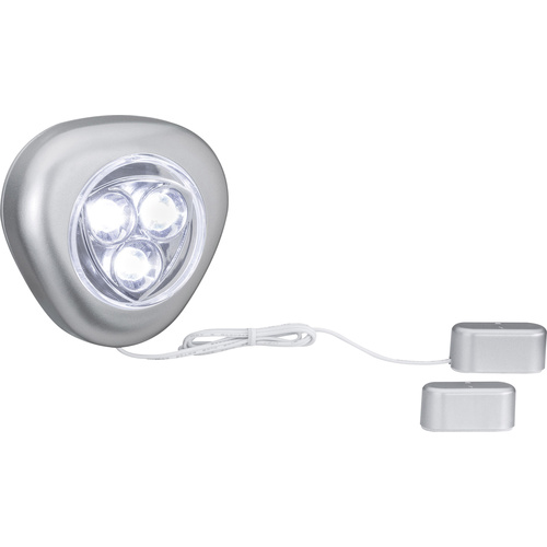 Paulmann TriLED LED-Schrankleuchte mit Magnetkontakt LED LED fest eingebaut 0.54 W Tageslichtweiß Aluminium