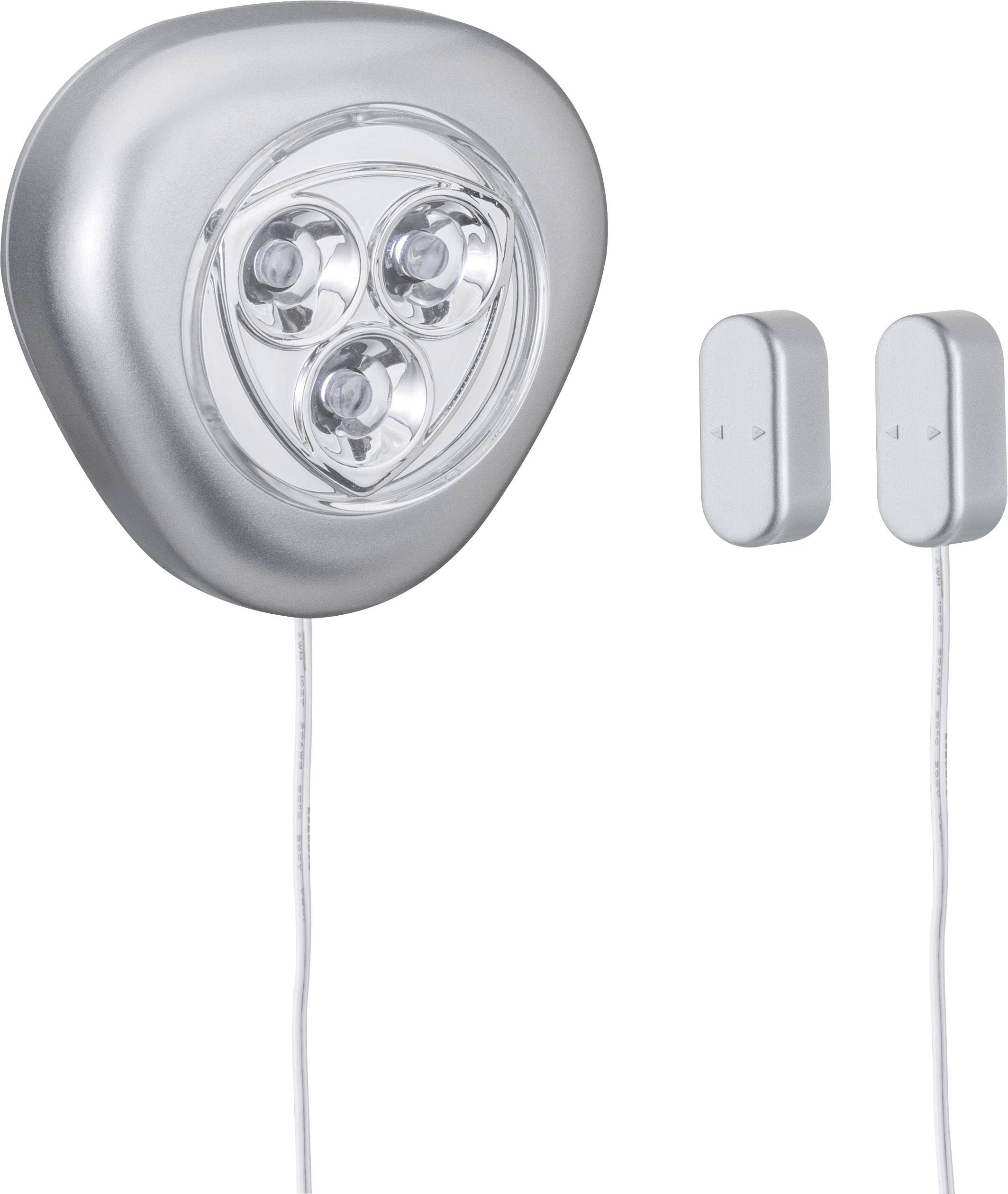 Paulmann 70500 TriLED LED-Schrankleuchte mit Magnetkontakt 0.54W Tageslichtweiß Aluminium