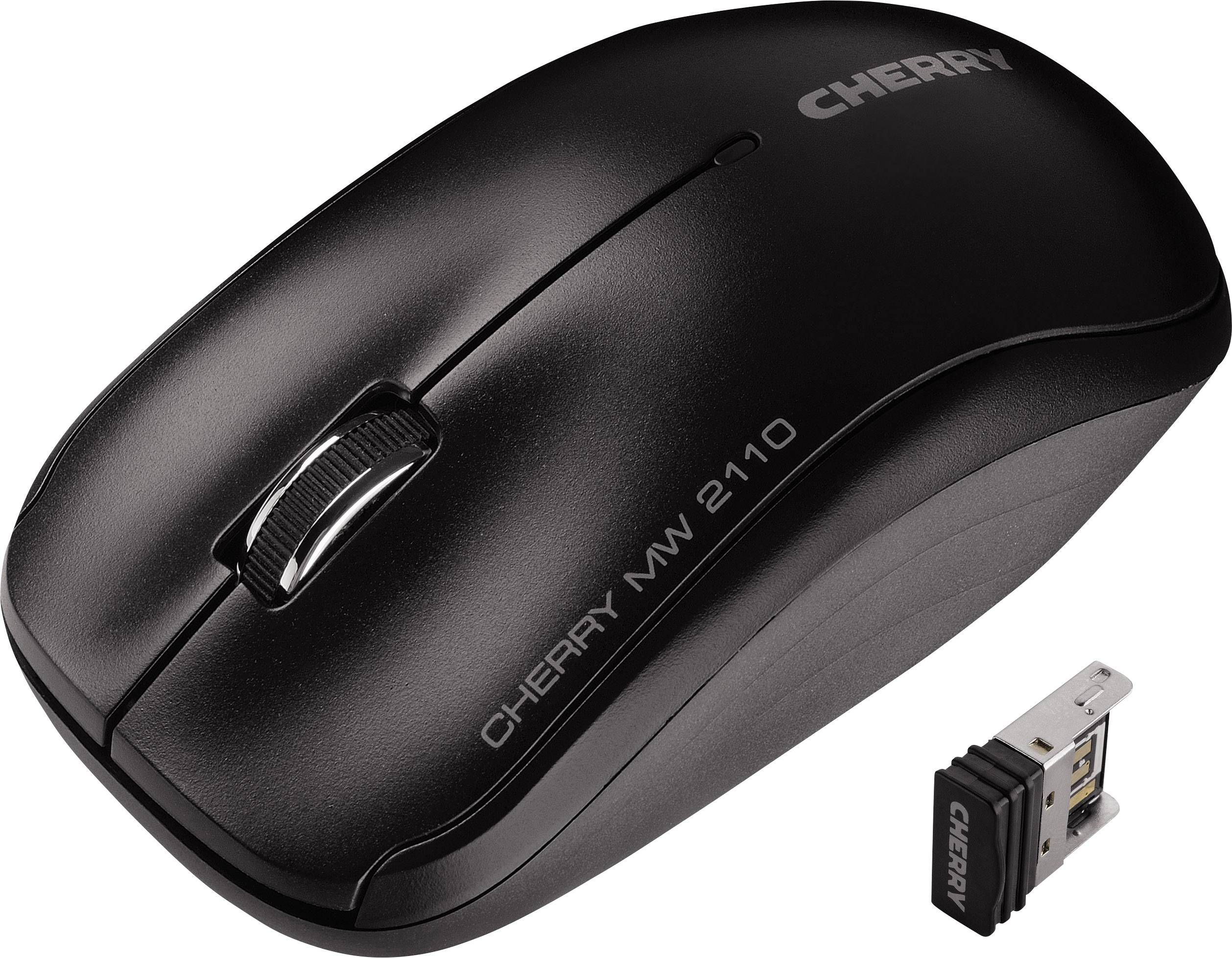 Cherry MW 2110 Funk-Maus Infrarot Schwarz