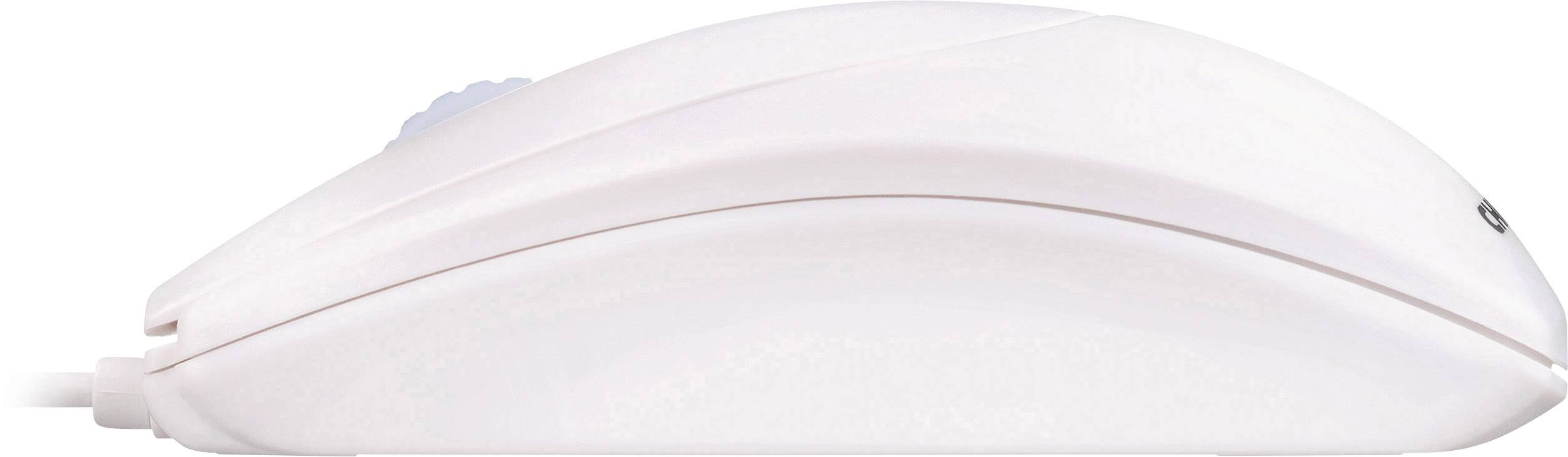 Cherry Wheelmouse Optical Maus USB Optisch Weiß 3 Tasten 1000 dpi