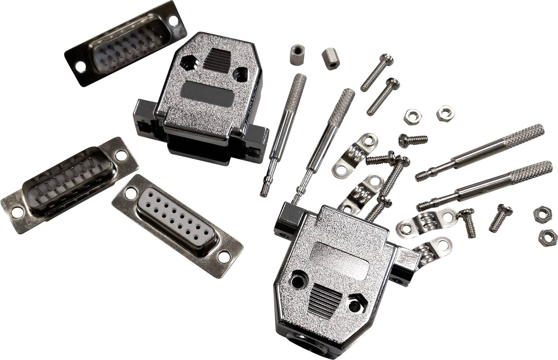 BKL Electronic 10122010 D-SUB Stecker 180° Polzahl: 25 Löten 1St.