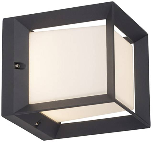 AEG AEG260002 Kubus LED-Gartenleuchte Würfel EEK: F (A - G) LED LED fest eingebaut 7.2 W Anthrazit