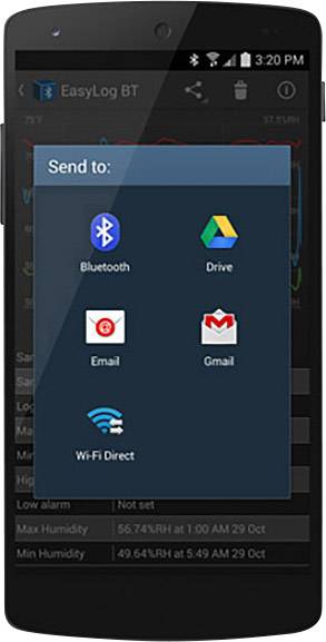 Lascar Electronics EL-BT-2 EL-BT-2 Temperatur-Datenlogger, Luftfeuchte-Datenlogger Messgröße Temper
