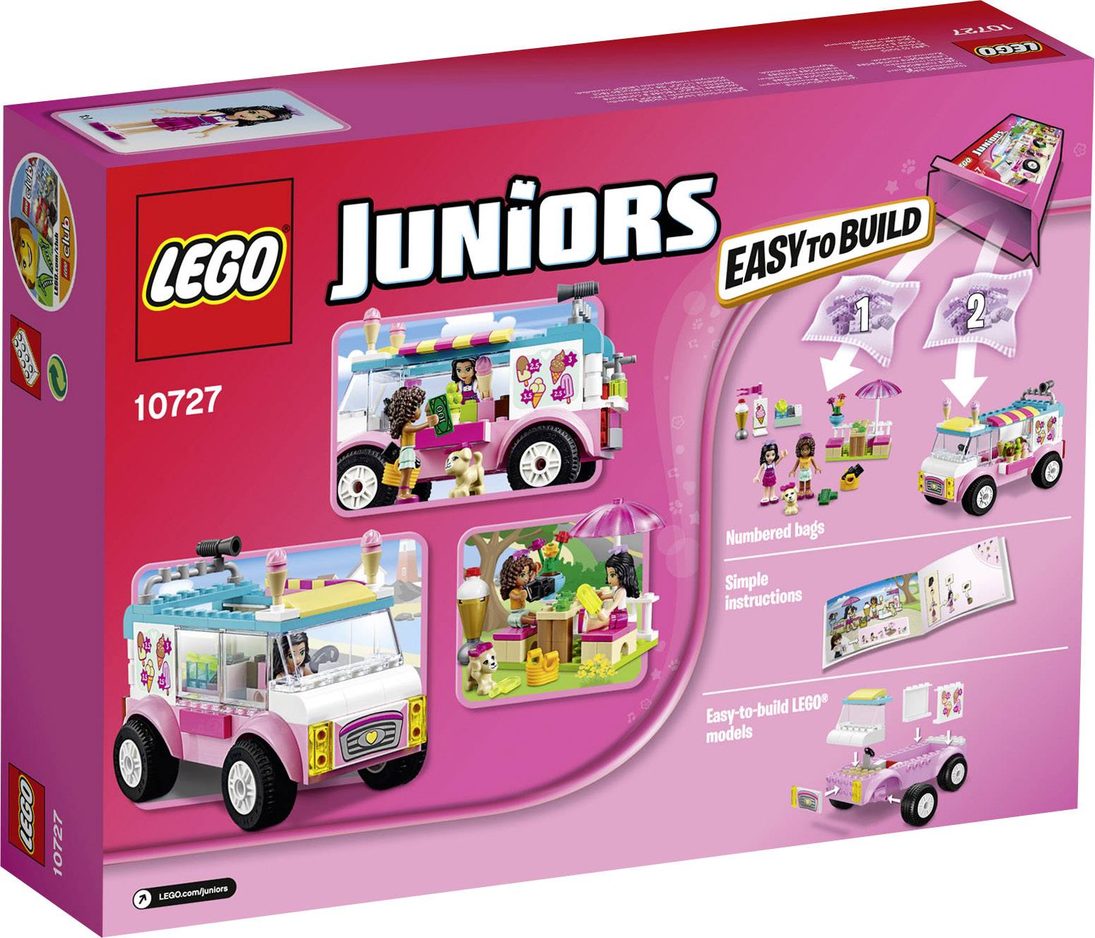 10727 LEGO® JUNIORS Emmas Eiswagen