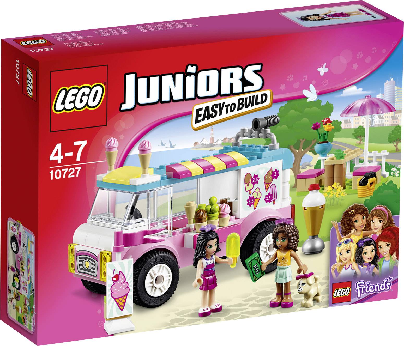 10727 LEGO® JUNIORS Emmas Eiswagen