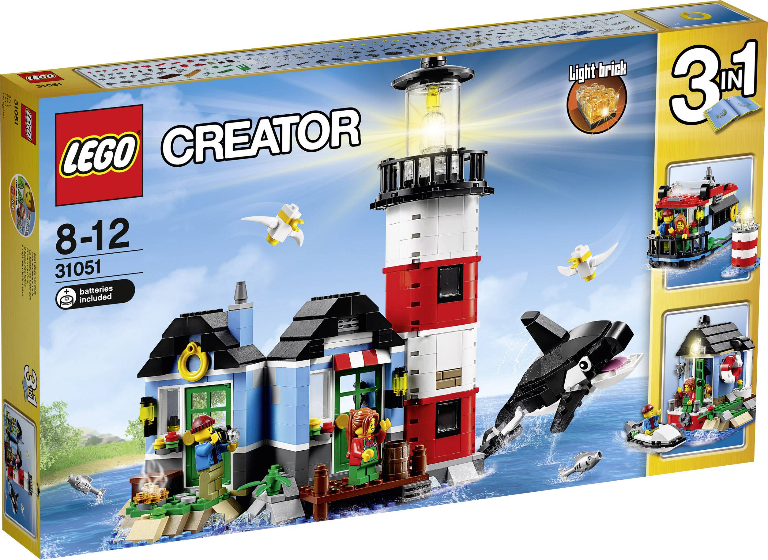31051 LEGO® CREATOR Leuchtturm-Insel