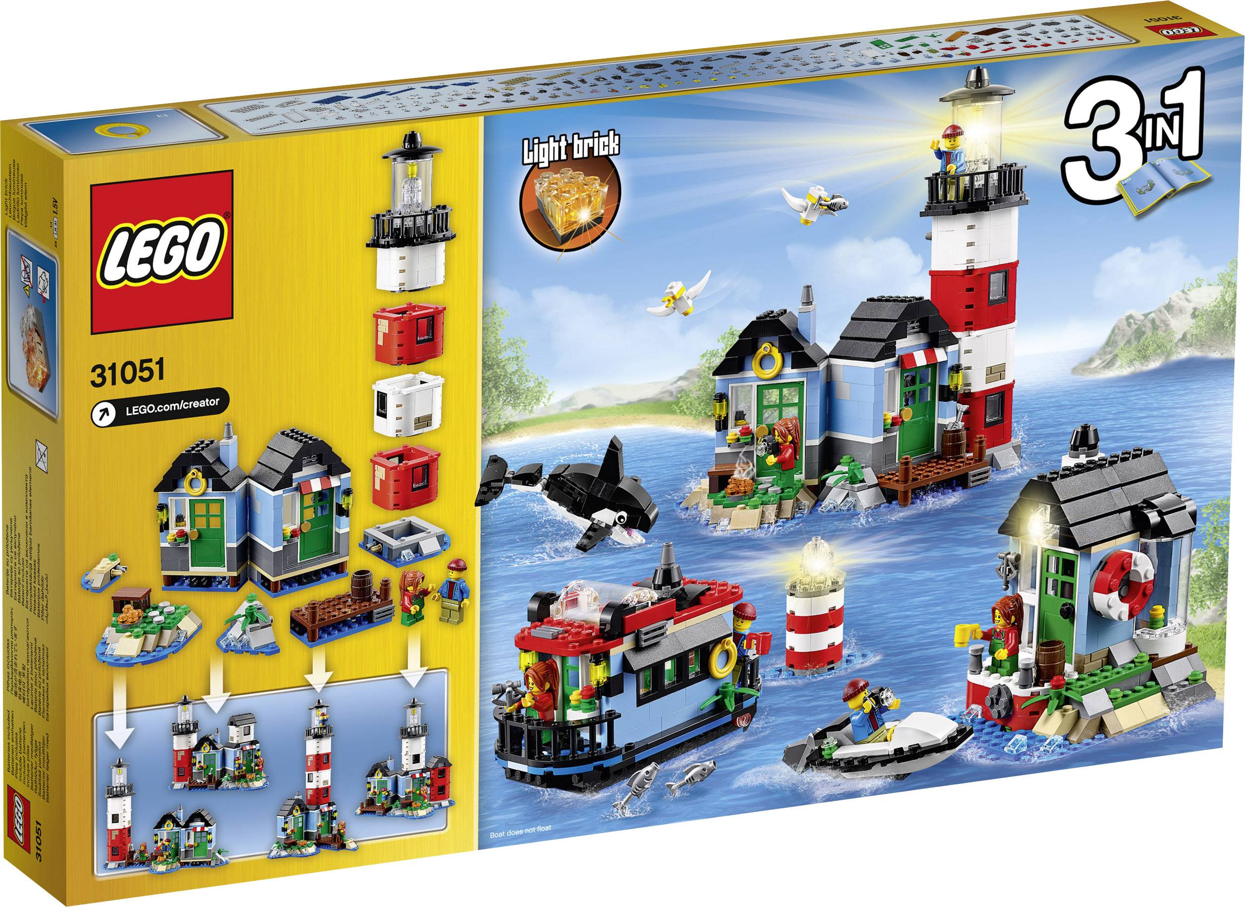 31051 LEGO® CREATOR Leuchtturm-Insel