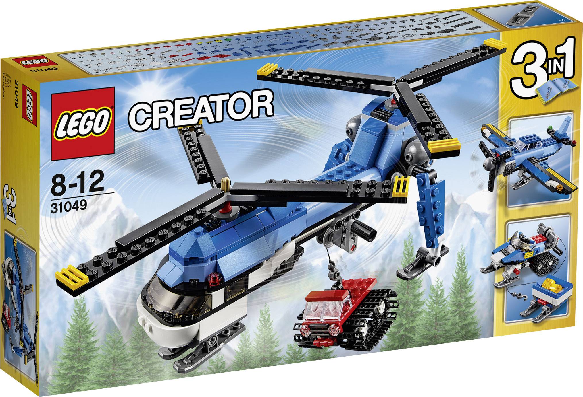 LEGO® CREATOR 31049 DOPPELROTOR-HUBSCHR