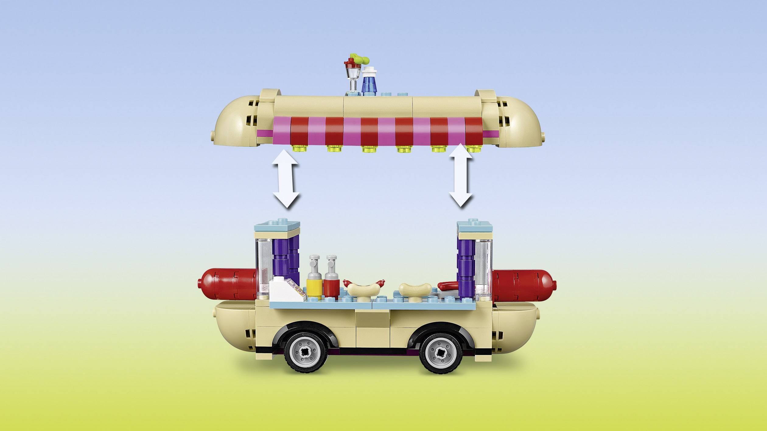 41129 LEGO® FRIENDS Hot-Dog-Stand im Freizeitpark