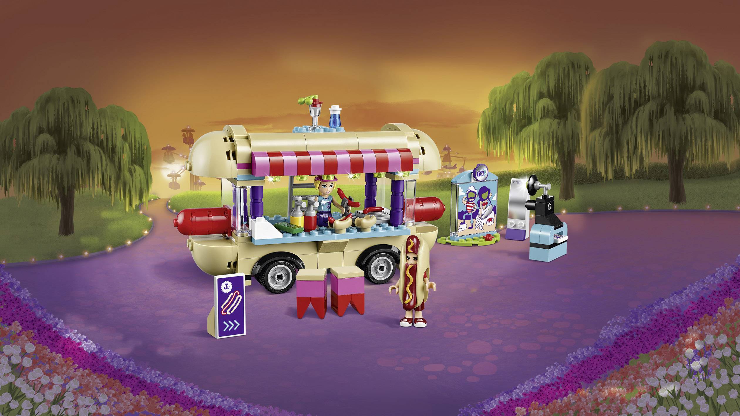 41129 LEGO® FRIENDS Hot-Dog-Stand im Freizeitpark