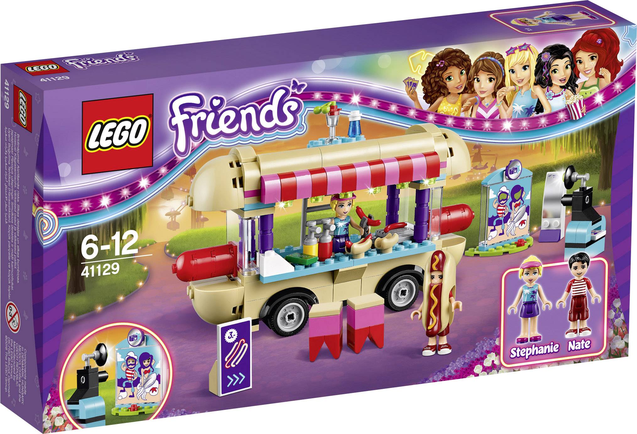 41129 LEGO® FRIENDS Hot-Dog-Stand im Freizeitpark