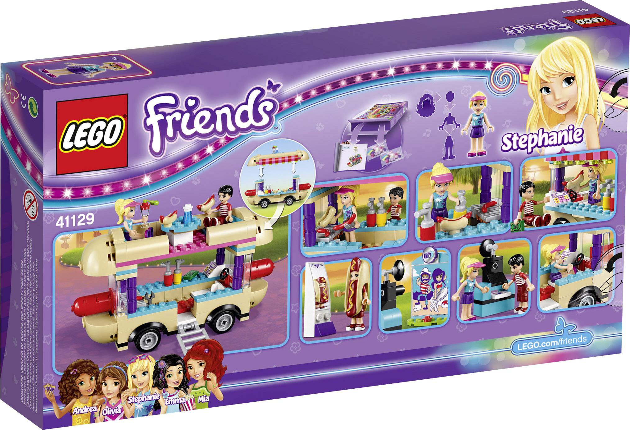 41129 LEGO® FRIENDS Hot-Dog-Stand im Freizeitpark