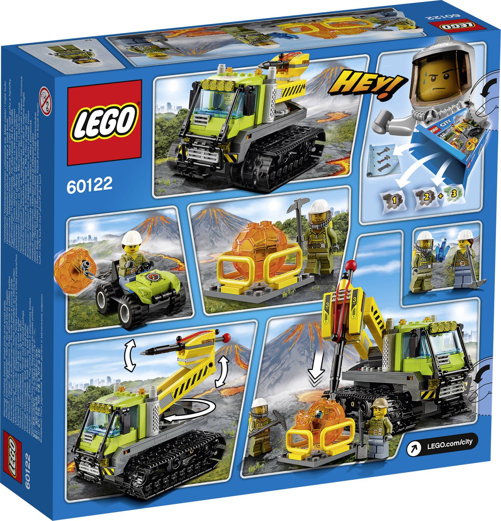 60122 LEGO® CITY Vulkan-Raupe