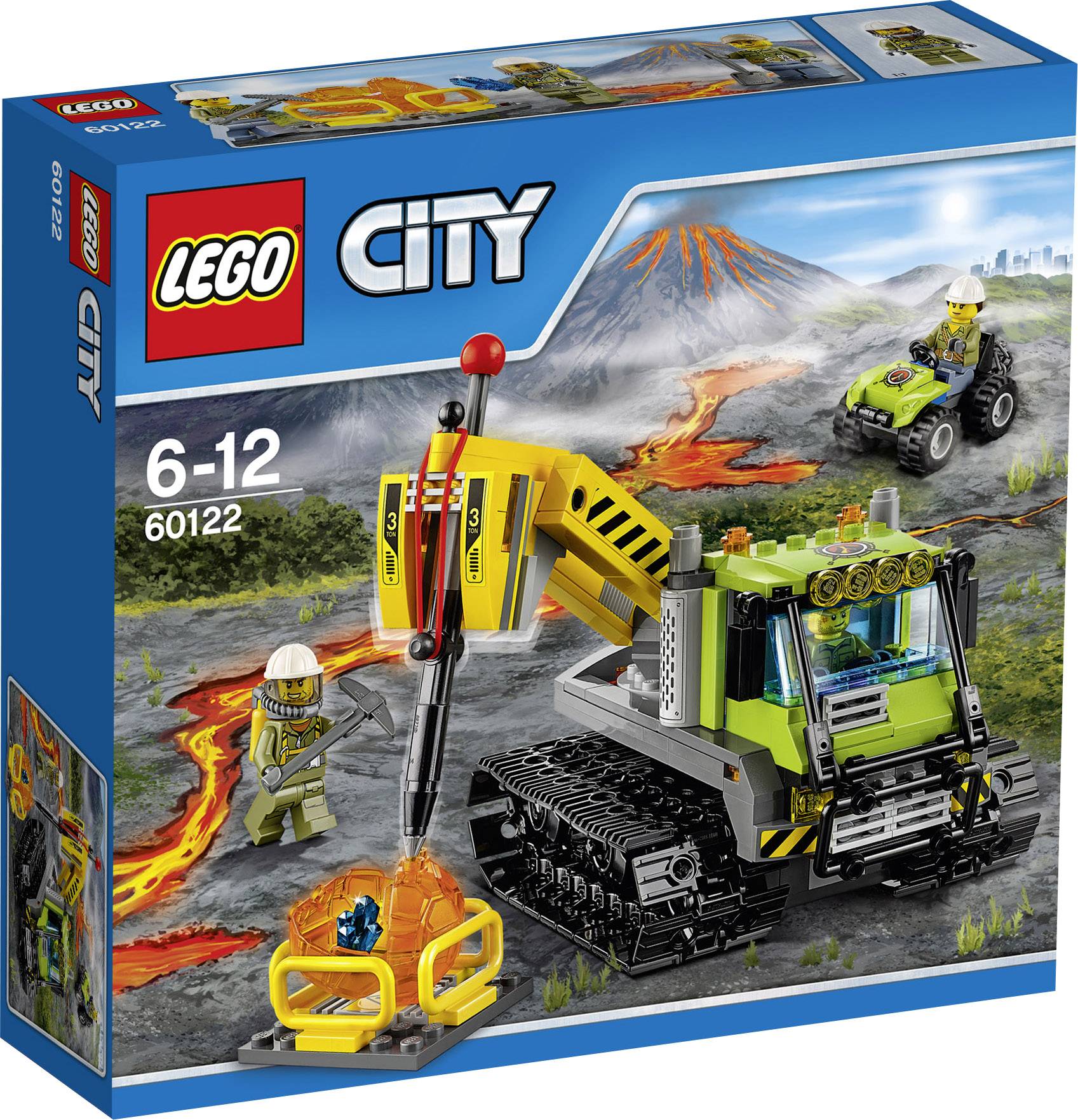60122 LEGO® CITY Vulkan-Raupe