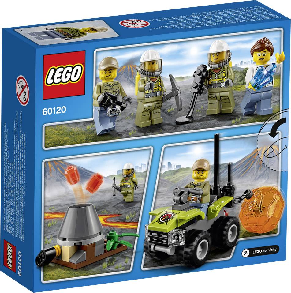60120 LEGO® CITY Vulkan Starter-Set