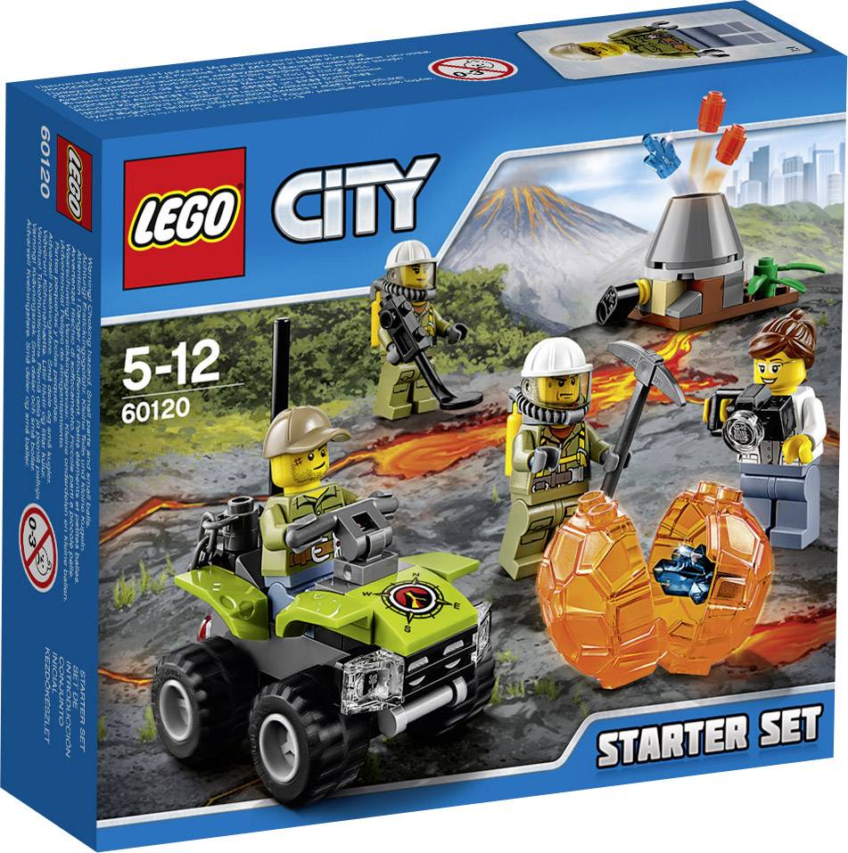 60120 LEGO® CITY Vulkan Starter-Set
