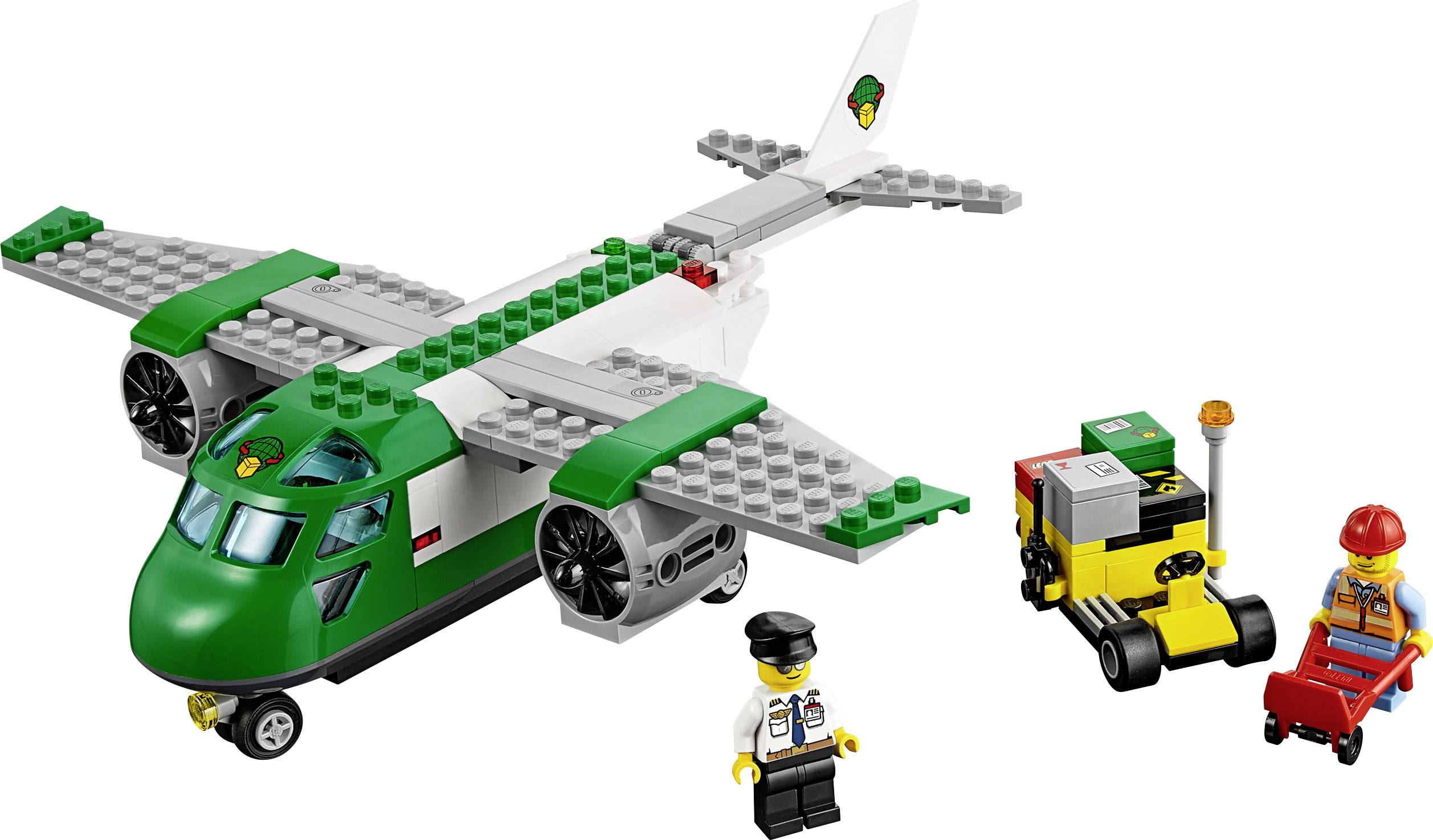 60101 LEGO® CITY Flughafen-Frachtflugzeug